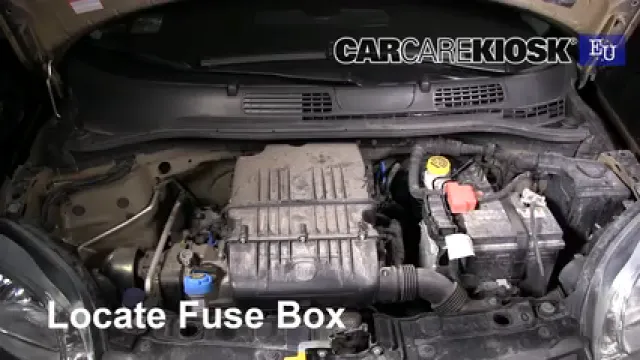 2016 Fiat Panda Pop 1.2L 4 Cyl. Fusible (moteur) Contrôle